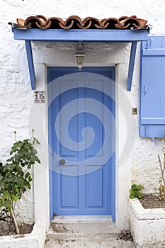 Classic Blue Door