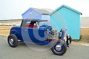 Classic Blue Hot rod