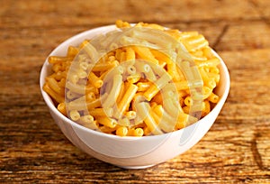 Classic Boxed Mac and Cheese in a Bowl