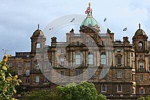 Classic buildings in the Edinburgh