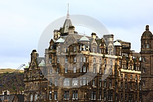 Classic buildings in the Edinburgh