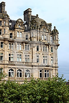 Classic buildings in the Edinburgh