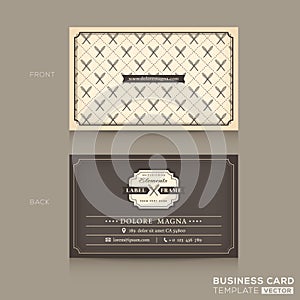 Classic Business card Design Template