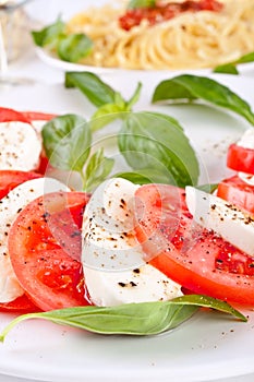 Classic caprese salad