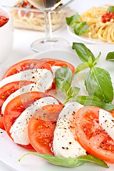 Classic caprese salad