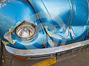 Classic Car Damaged