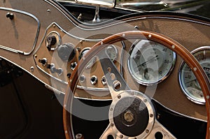Classic Car Dashboard