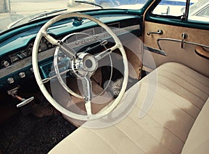 Classic Car Dashboard