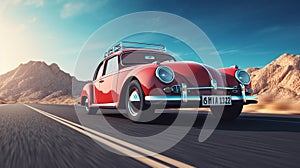 Classic Car Display Nostalgic Glory photo