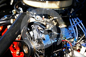 Classic car engine