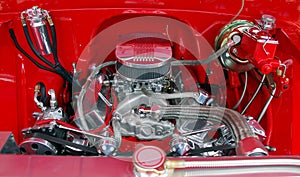 Classic car engine