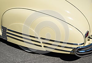 Classic car fender skirts photo