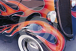 Classic Car Flames