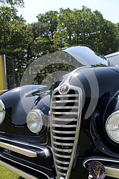 vintage Alfa Romeo car front