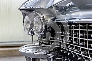 Classic Car grill and headlights