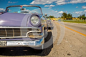 Classic car in Havana, Cuba