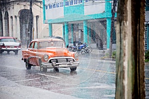 Classic car. Havana, Cuba