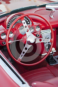 Classic Car Interior