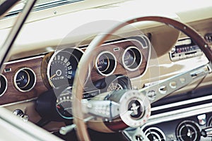 Classic Car interior