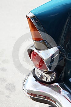 Classic car rearlights photo