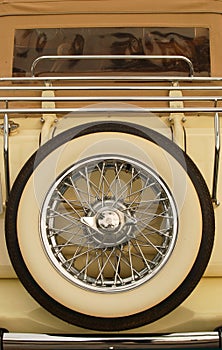 Classic Car Spare Tire