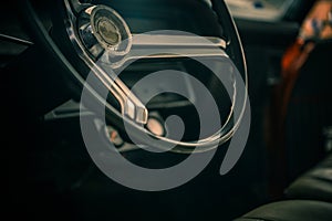 Classic Car Steering Wheel