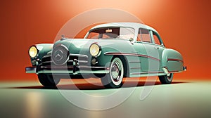 Classic car thats been wellpreserved