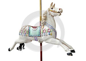 Classic carousel horses