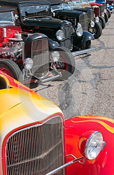 Classic cars, all 1932 Fords