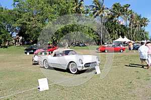 Classic cars at boca raton resort