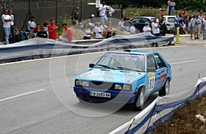Classic cars local race in mallorca