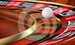 Classic casino roulette photo