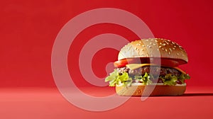 The Classic Cheeseburger. AI generated