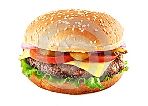 Classic cheeseburger