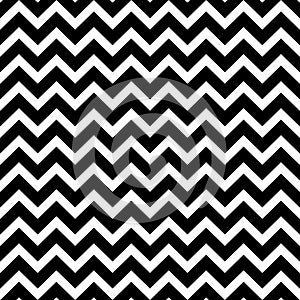 Classic chevron background design with black and white seamless patterns