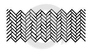 Classic Chevron Pattern Background: Modern Geometric Design, vector design Generative AI