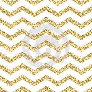 Classic chevron stripe glitter shimmer seamless