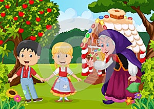 Classic children story Hansel and Gretel