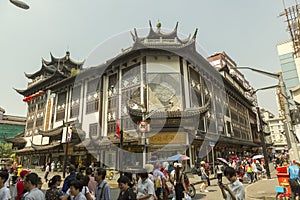 Classic Chinese architecture in Shanghai, China