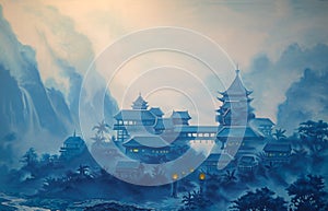 Classic chinese landscape