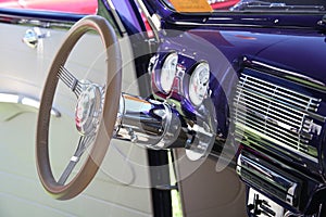 Classic Chrome Steering Wheel