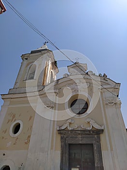 Classic Church in Sorrento bay in Naples