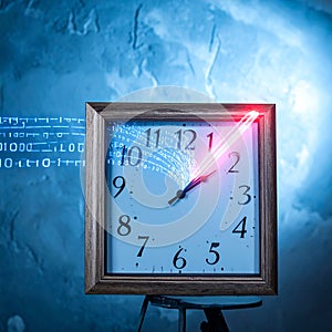 Digital Time Warp with Binary Code Stream