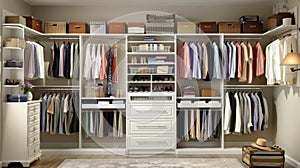 Classic Closet Organizer for Refined Decor