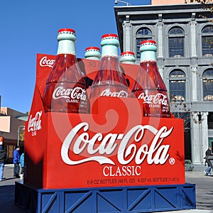 Classic Coca Cola Bottles in Disney World