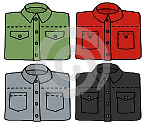 Classic color shirts