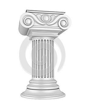 Classic Columns Isolated