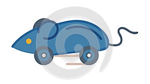 Classic Computer Mouse Icon, Technology and Input, vector design Generative AI