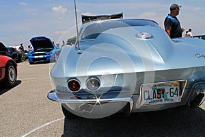 Classic corvette rear