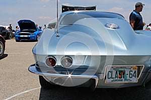 Classic corvette rear